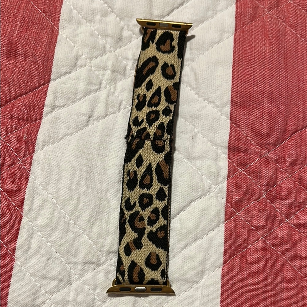 Leopard Print Watch Band